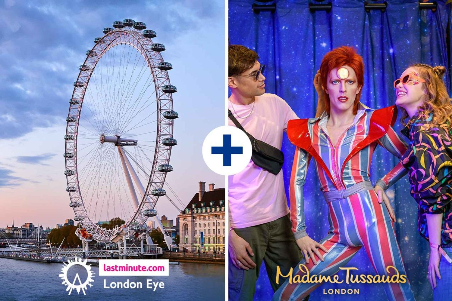 Londres London Eye y Madame Tussauds Ticket combinado