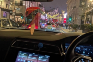London: Luxury Electric Car Private Christmas Lights Tour