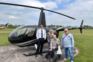 Redhill: 1-Hour South Coast Helicopter Tour for 3 People