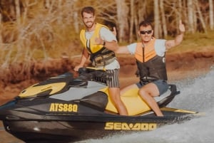 4 Hour Jetski Adventure from Brisbane to Moreton Bay