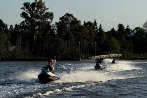 4 Hour Jetski Adventure from Brisbane to Moreton Bay