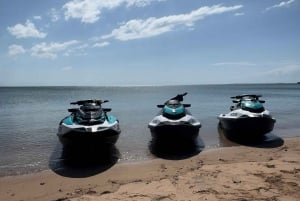 4 Hour Jetski Adventure from Brisbane to Moreton Bay