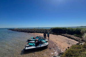 4 Hour Jetski Adventure from Brisbane to Moreton Bay