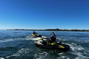 4 Hour Jetski Adventure from Brisbane to Moreton Bay