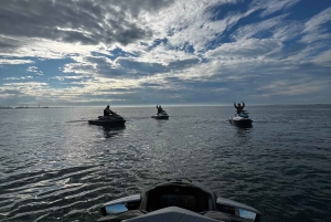 4 Hour Jetski Adventure from Brisbane to Moreton Bay