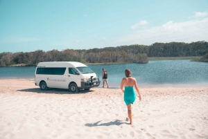 From Brisbane: Bribie Island Day Trip and 4x4 tour