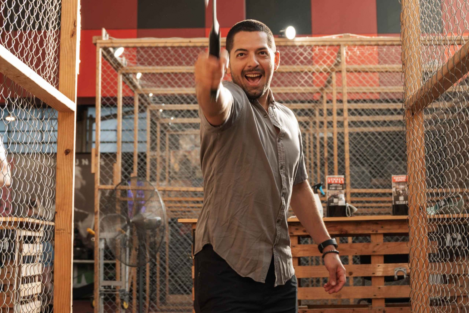 Brisbane: Lumber Punks Axe Throwing Experience