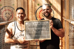 Brisbane: Lumber Punks Axe Throwing Experience