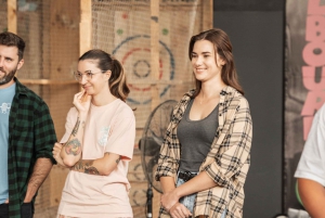 Brisbane: Lumber Punks Axe Throwing Experience