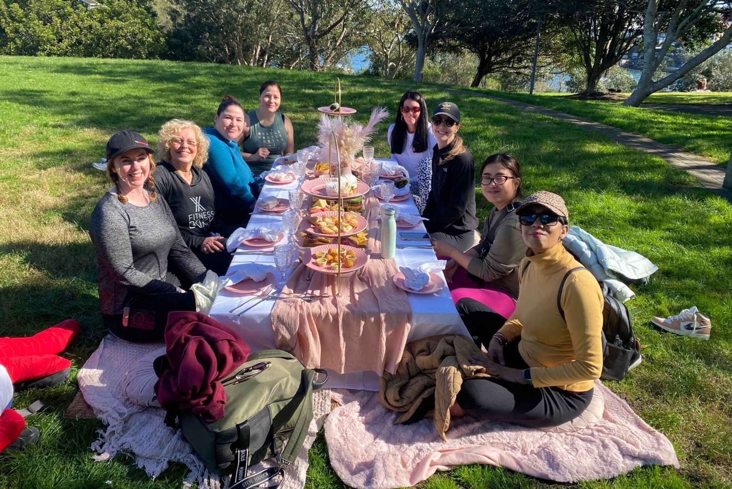 Brisbane Luxurious pop up picnic at the City Botanic gardens