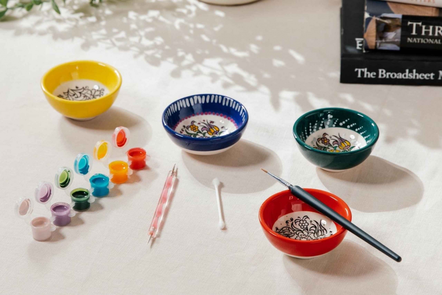 Brisbane: Ceramic Plates & Bowls Paint and Sip Classes