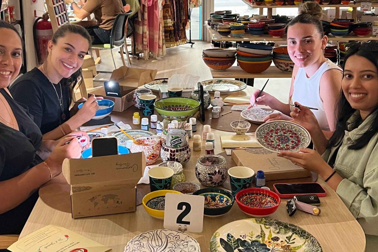 Brisbane: Ceramic Plates & Bowls Paint and Sip Classes