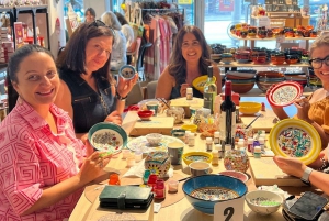 Brisbane: Ceramic Plates & Bowls Paint and Sip Classes