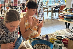 Brisbane: Ceramic Plates & Bowls Paint and Sip Classes