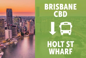 BRISBANE: TANGALOOMA SHUTTLE FROM CBD TO HOLT ST WHARF