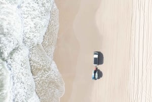 From Brisbane: Bribie Island Day Trip and 4x4 tour