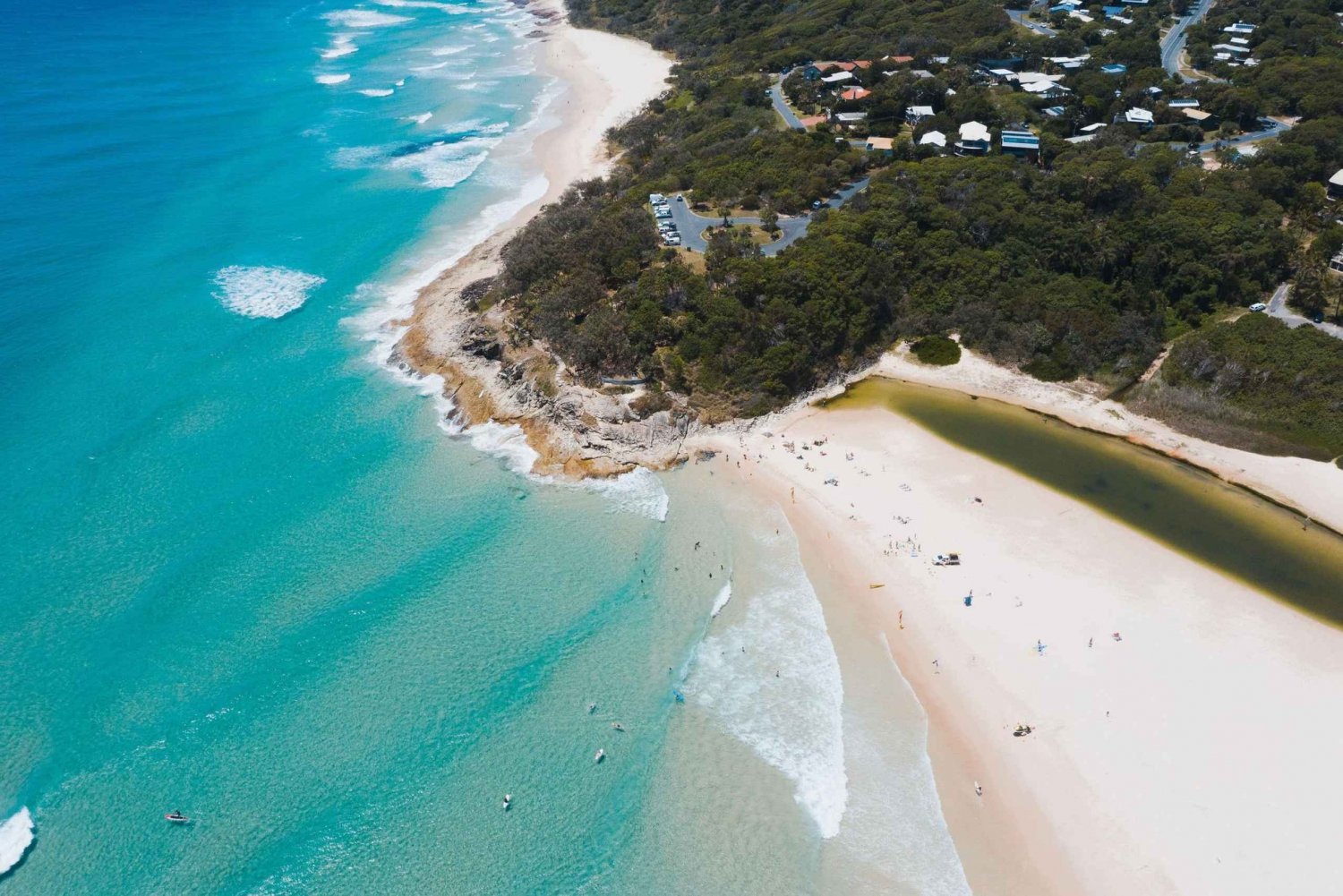 From Brisbane: Stradbroke Island Day Tour