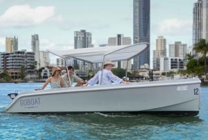 Gold Coast: Electric Picnic Boat Rental From Isle of Capri