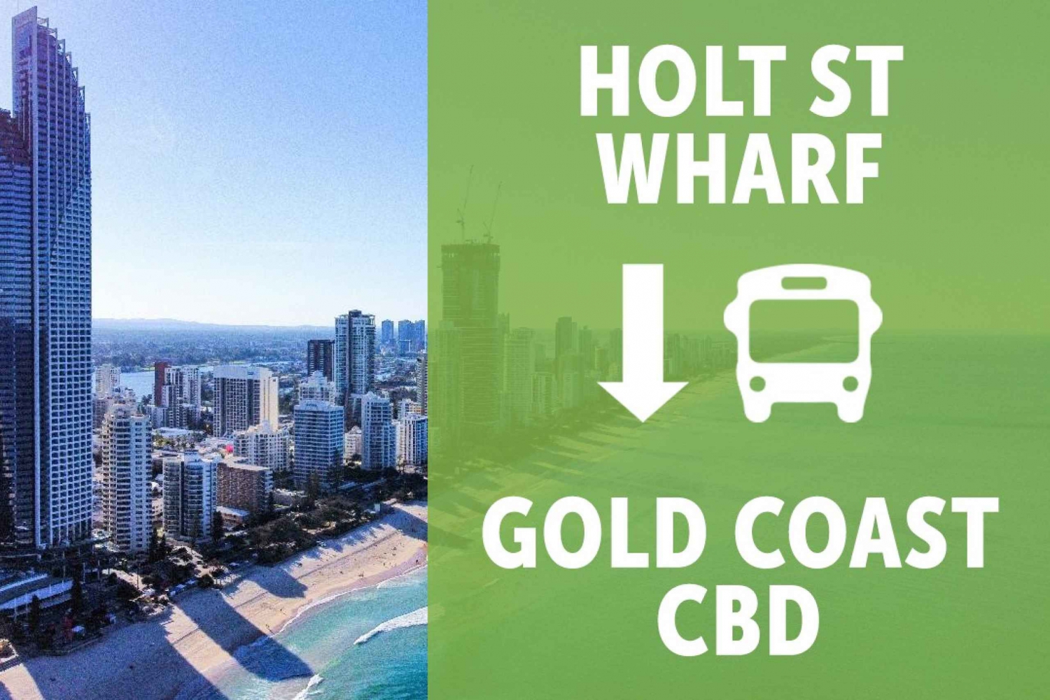 TANGALOOMA: HOLT ST WHARF TO GOLD COAST SHUTTLE