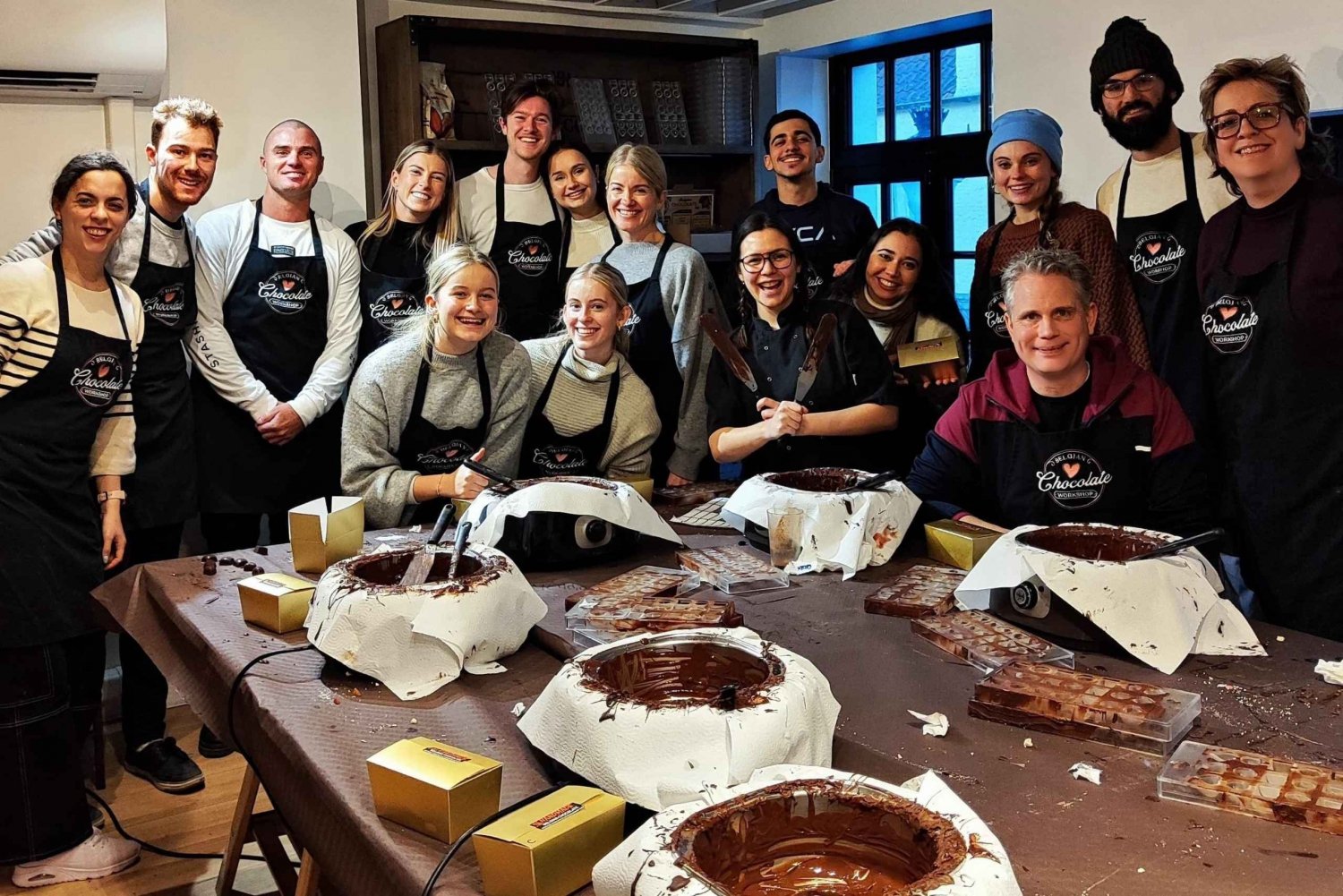 Bruxelles: Workshop og smagning af belgiske chokoladetrøfler