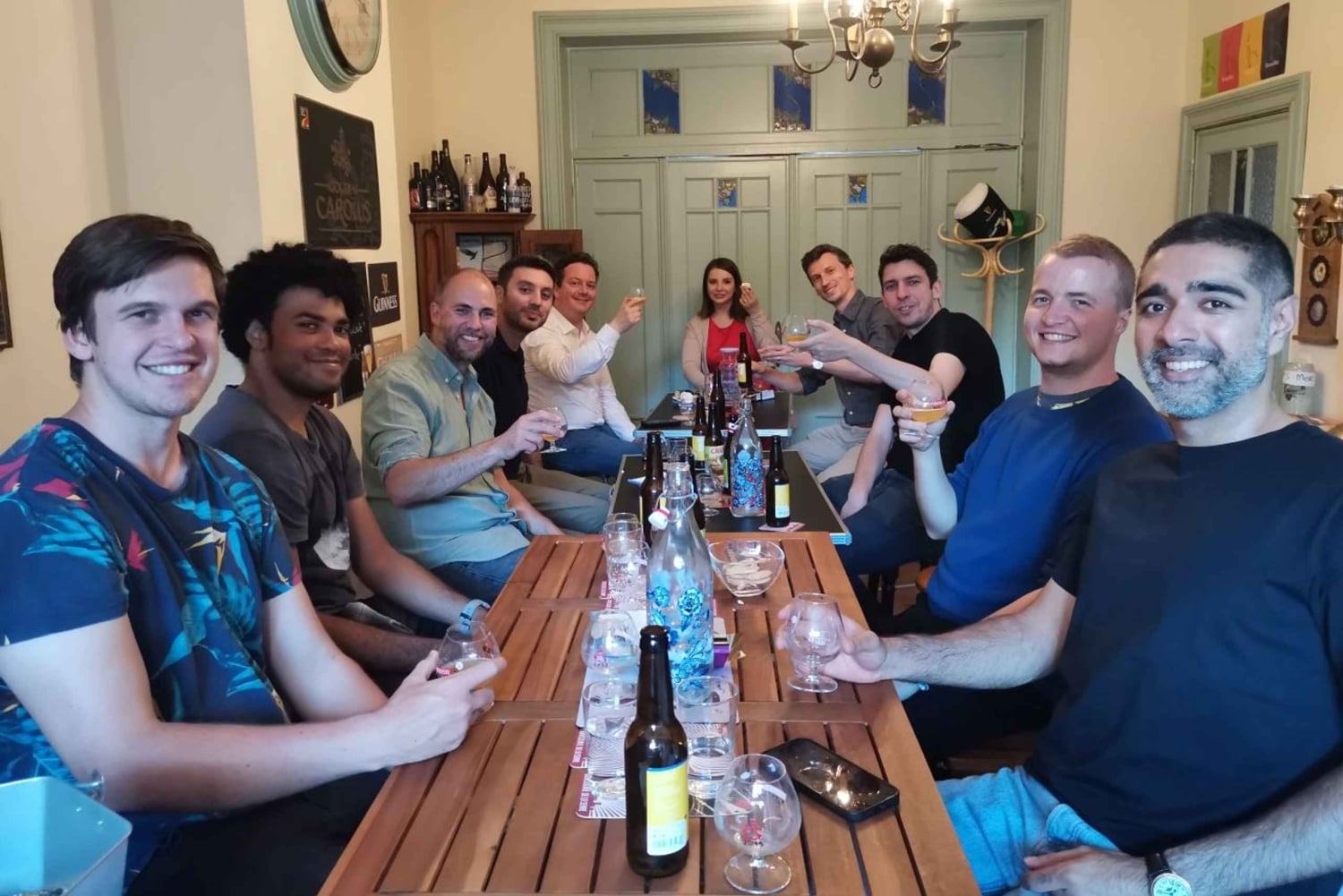 Degustacja piwa z lokalnym sommelierem piwa w Brukseli