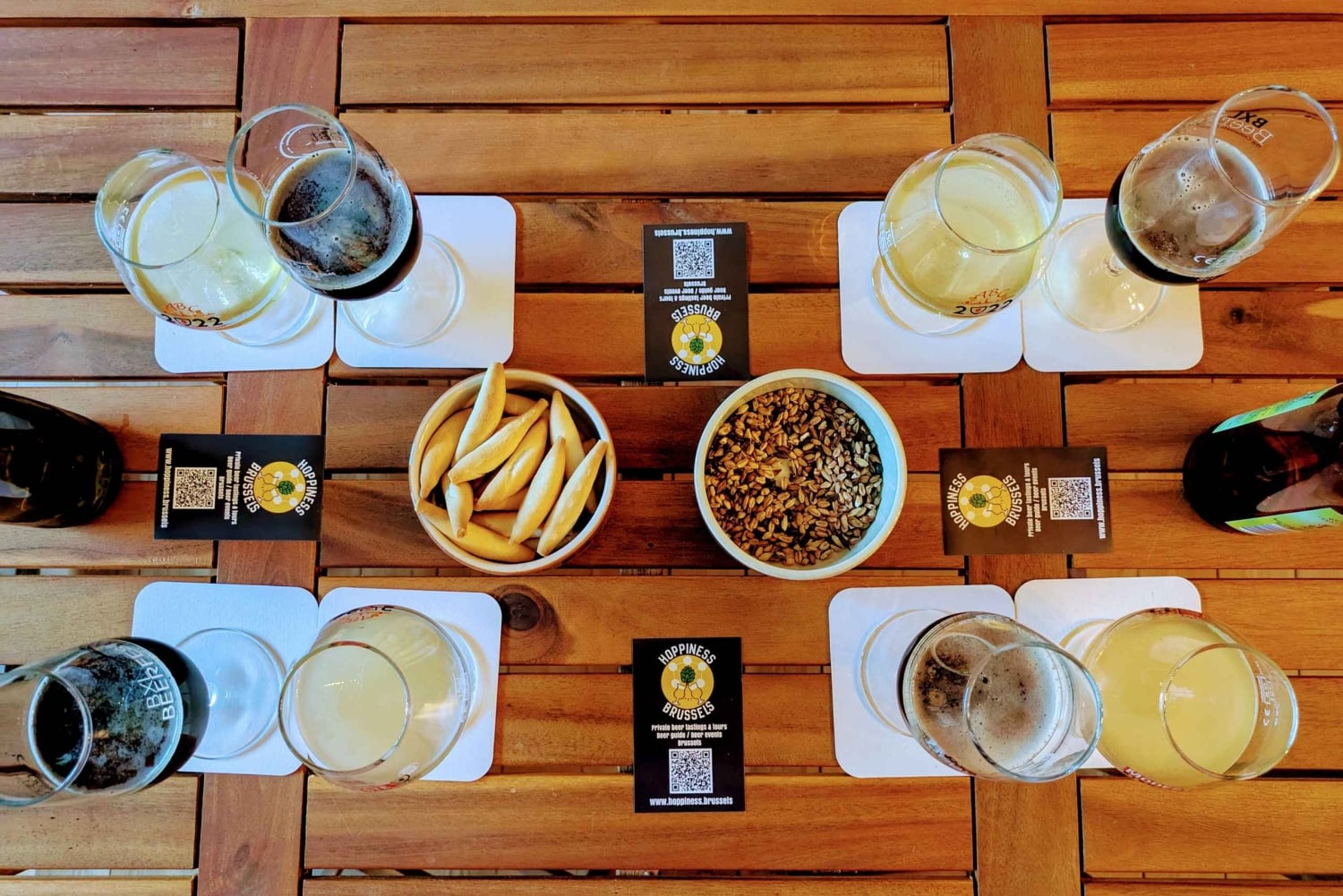 Degustacja piwa z lokalnym sommelierem piwa w Brukseli