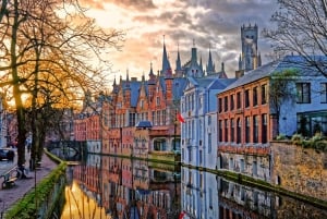 De Bruxelas: Viagem de um dia a Bruges em espanhol