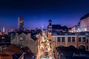 Bruselas: Tour Privado Nocturno de 2 Horas por el Lado Oscuro de Bruselas