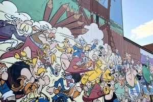 Bruxelas: Excursão a pé particular de 2 horas pelas Muralhas dos Quadrinhos