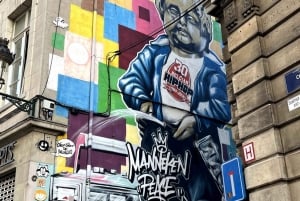 Bruxelas: Excursão a pé particular de 2 horas pelas Muralhas dos Quadrinhos