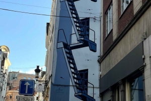 Bruxelas: Excursão a pé particular de 2 horas pelas Muralhas dos Quadrinhos