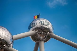 Bruxelles: Billet til Atomium og digital rundvisning med en byvandring