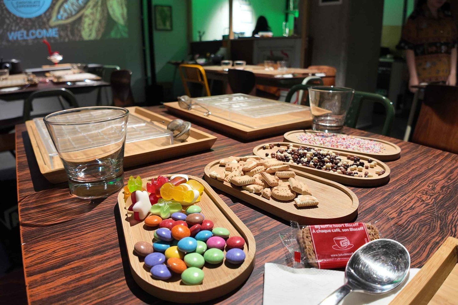 Bryssel: 1 timmes chokladworkshop från bön till chokladkaka