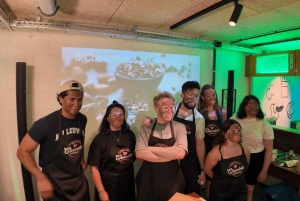 Bryssel: 1 timmes chokladworkshop från bön till chokladkaka