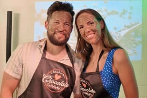Bryssel: 1 timmes chokladworkshop från bön till chokladkaka