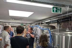 Bryssel: workshop i ölprovning i ett mikrobryggeri