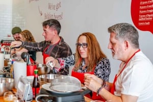 Bryssel: Belgian vohvelinvalmistustyöpaja ja oluenmaistelu: Belgian vohvelinvalmistustyöpaja ja oluenmaistelu