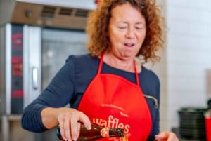 Bryssel: Belgian vohvelinvalmistustyöpaja ja oluenmaistelu: Belgian vohvelinvalmistustyöpaja ja oluenmaistelu