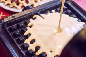 Bryssel: Belgian vohvelinvalmistustyöpaja ja oluenmaistelu: Belgian vohvelinvalmistustyöpaja ja oluenmaistelu