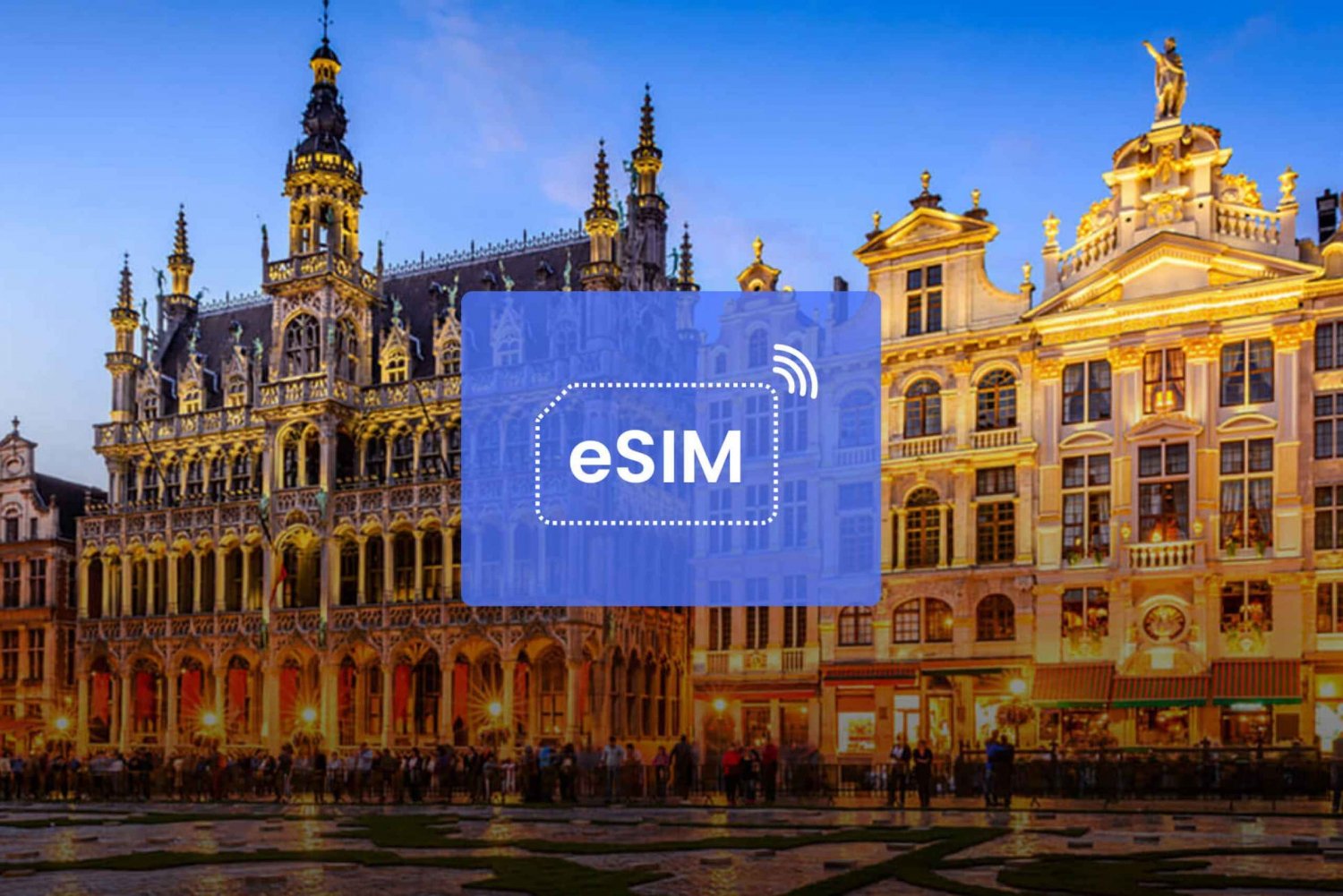 Brussels: Belgium/ Europe eSIM Roaming Mobile Data Plan