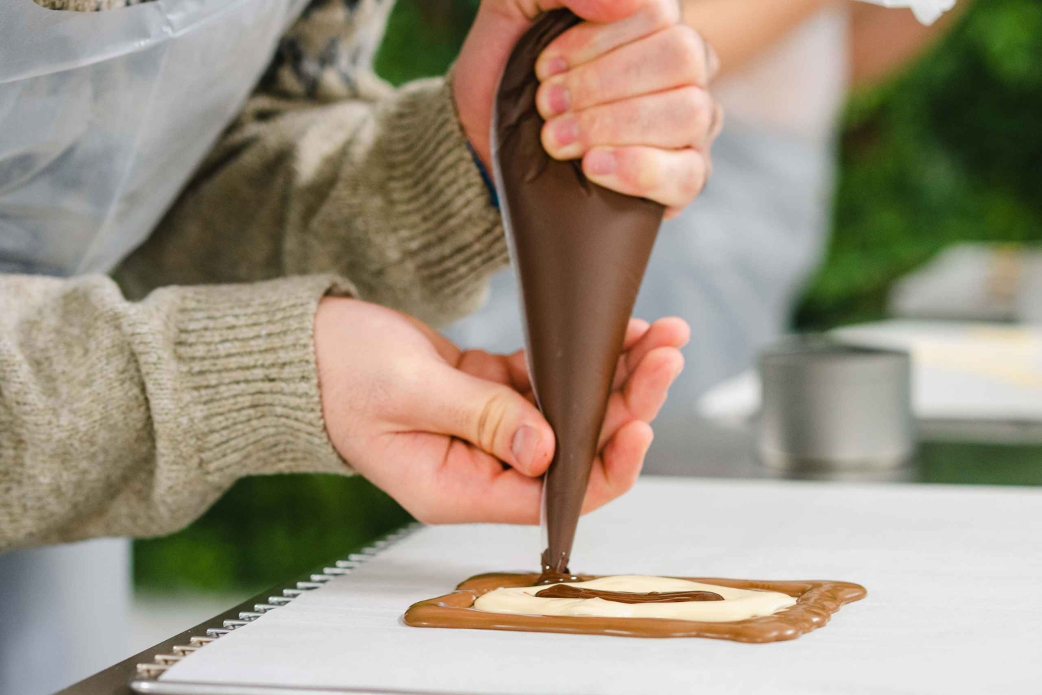 Шоколадная мастерская в Брюсселе