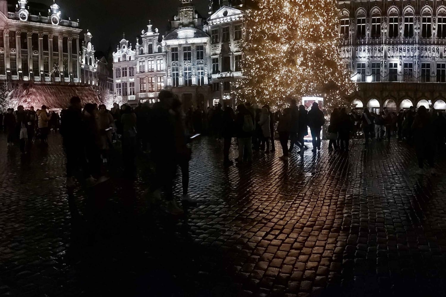 Julemarkedet og gamlebyen i Brussel, 1-dags tur fra Paris