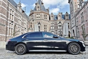 Brysselin keskustasta BRU-lentokenttäkuljetus 3 hengelle