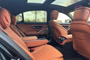 Brysselin keskustasta BRU-lentokenttäkuljetus 3 hengelle