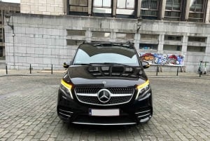 Transport fra Brussel sentrum til BRU flyplass for 7 personer