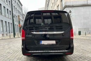 Transport fra Brussel sentrum til BRU flyplass for 7 personer