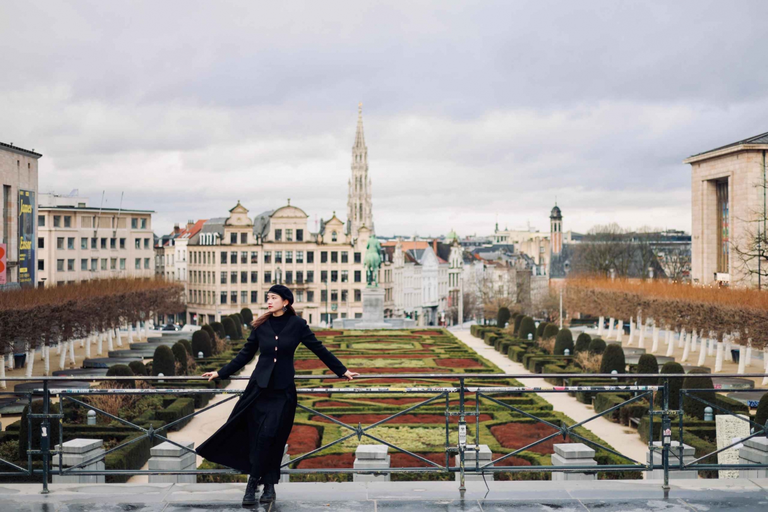 Sesión de fotos en la ciudad de Bruselas con un fotógrafo profesional