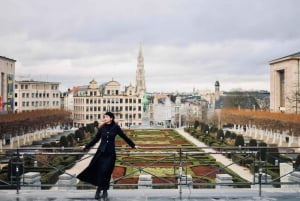Servizio fotografico della città di Bruxelles con un fotografo professionista