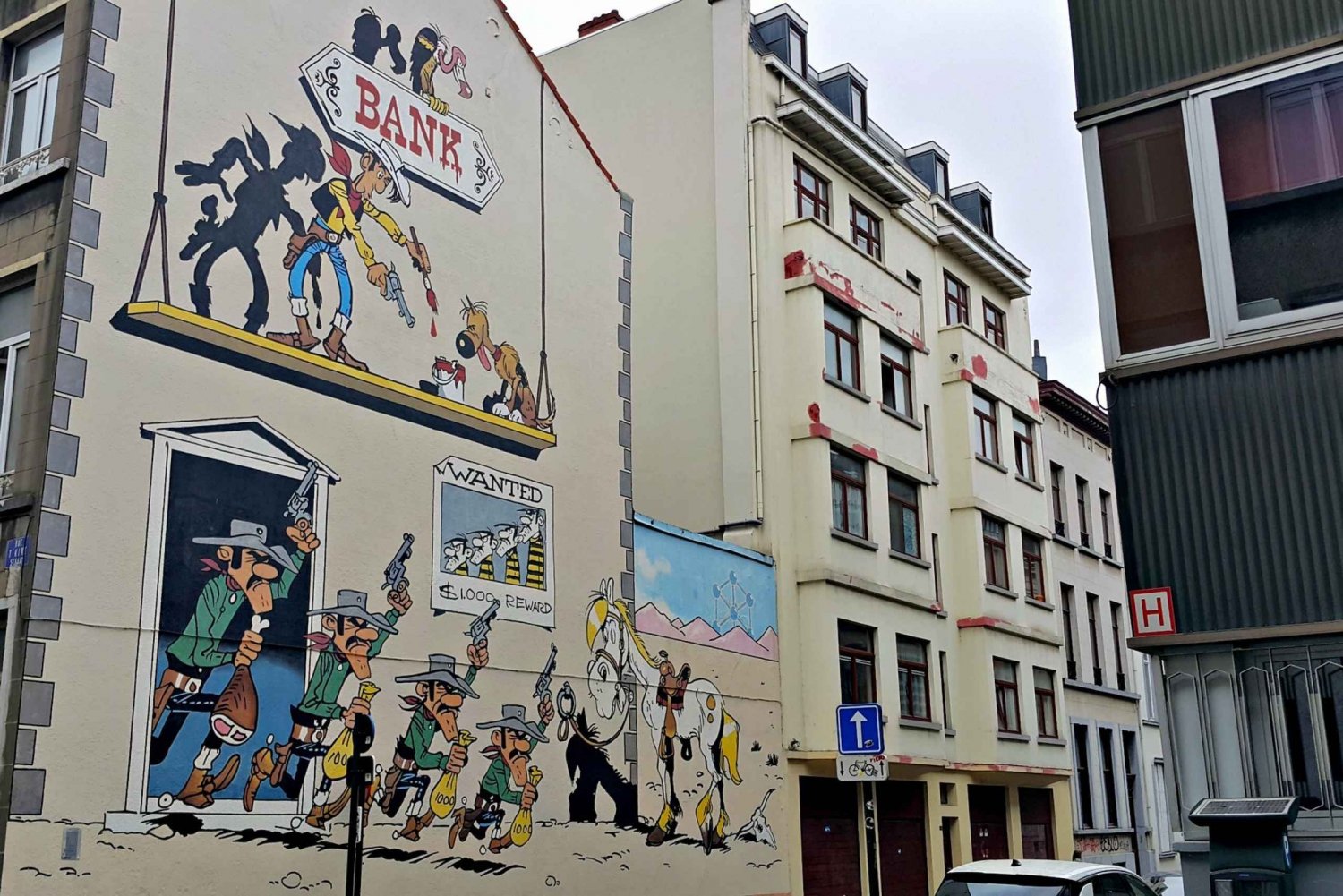 Brussels: Comic Book Murals Guided Walking Tour