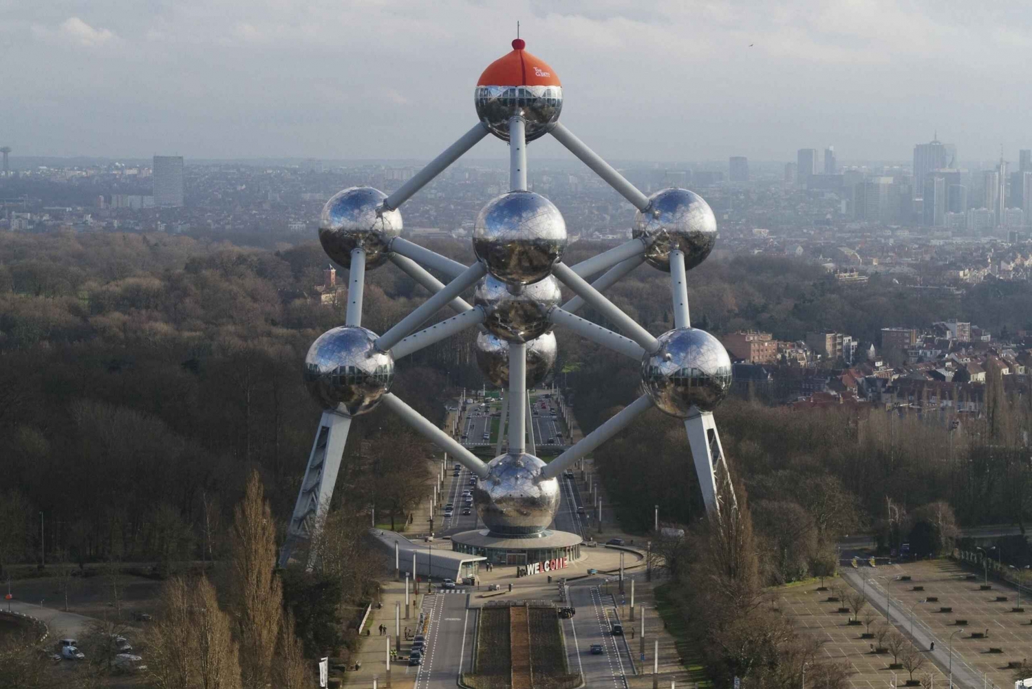 Bryssel - 'Europas huvudstad' & Waterloo Daglig vandringstur